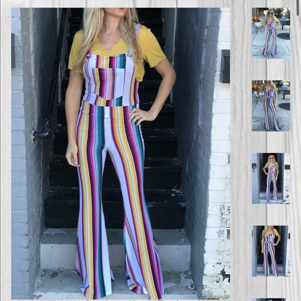 Bell Bottom Overalls